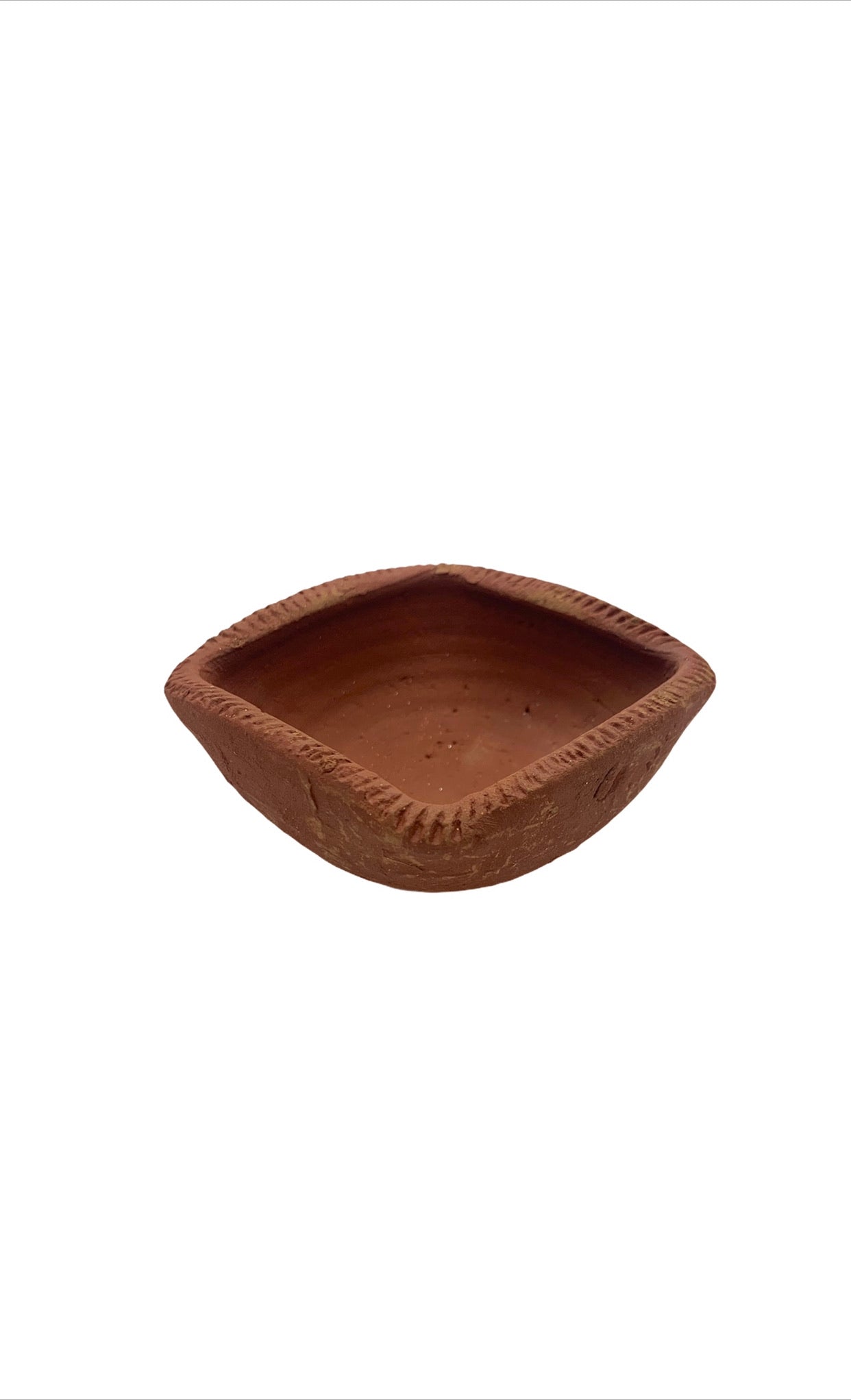 Mitti Diya Large 4 Point Diya Pack of 5
