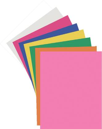 Youva NAVNEET 22x28 cm Craft paper Origami Paper (Set of 50, Multicolor)