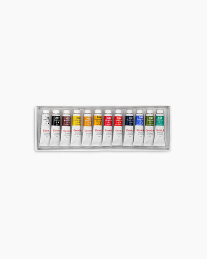 Camel Student Oil Color Box - 9ml Tubes, 12 Shades
