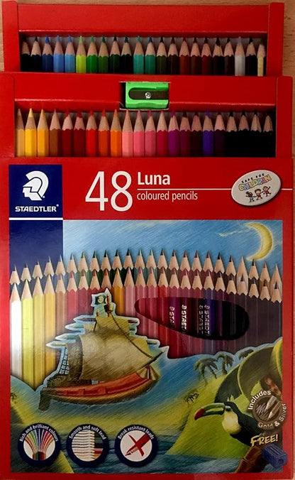 Staedtler Luna Coloured Pencil Set - Pack of 48