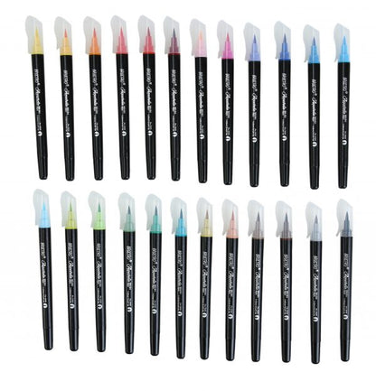 BRUSTRO Aquarelle Brush Pen Set of 24