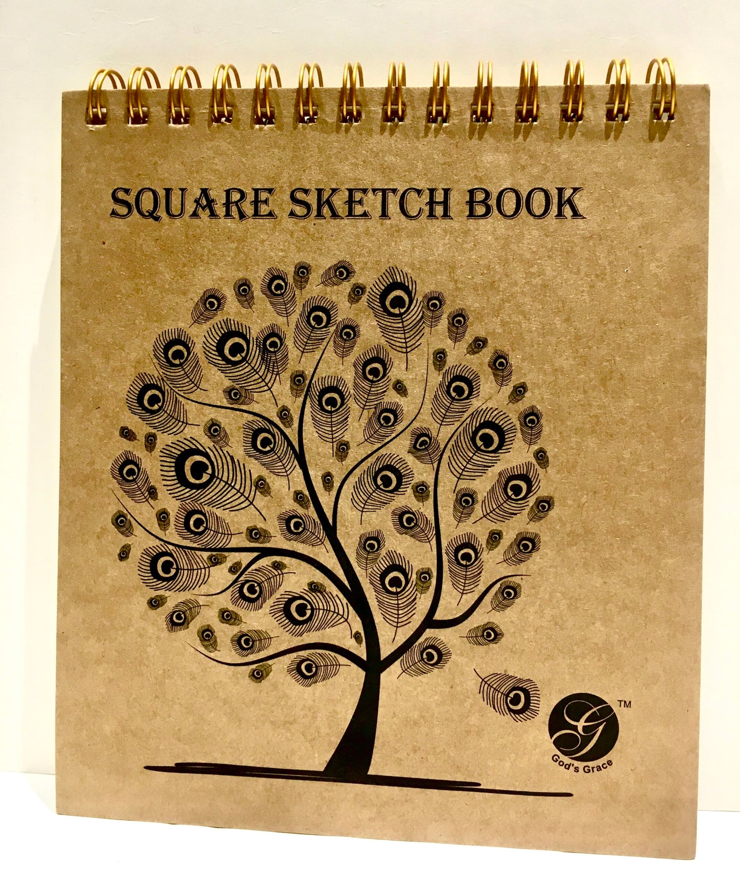 God's Grace Square Sketchbook - 400 GSM