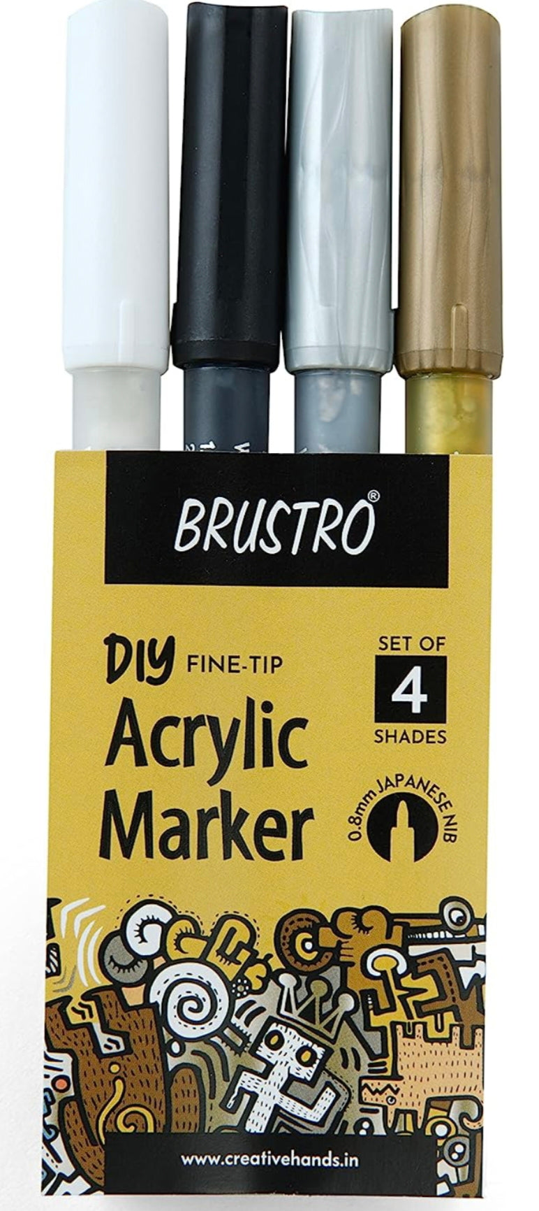 Brustro DIY Acrylic Marker - SCOOBOO - BRUSTRO