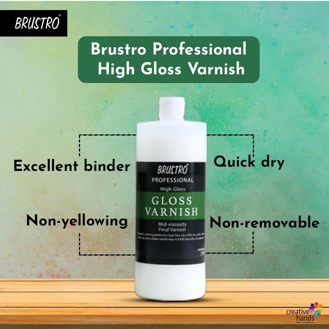 Brustro Professional High Gloss Varnish 200 Ml