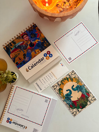 DoodleDabba 2026 "The Year in Bloom" Calendar