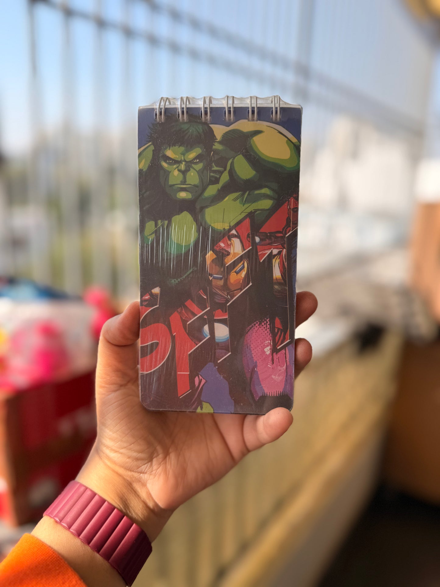 Spiderman Bookmark Notepad for Kids