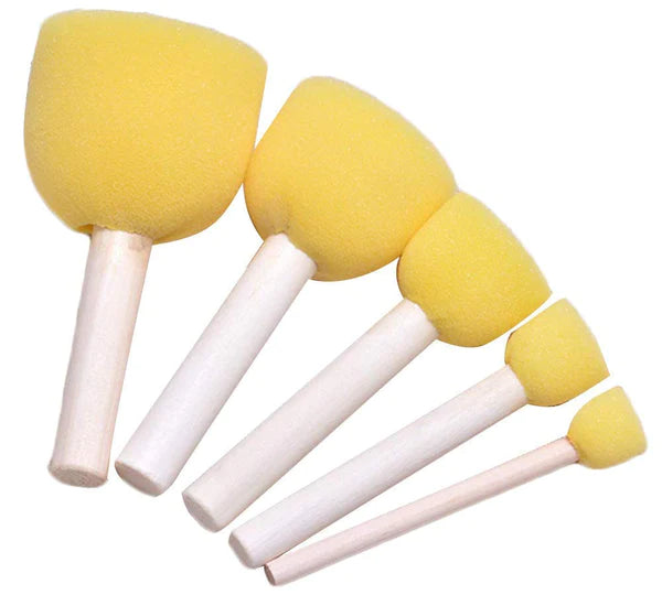 Yellow Sponge Dabber Set of 5 pcs