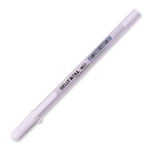 Sakura Gelly Roll white Gel Pens medium point (0.8 mm)