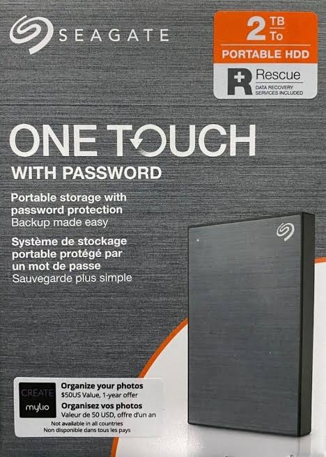Seagate 2TB Backup One Touch