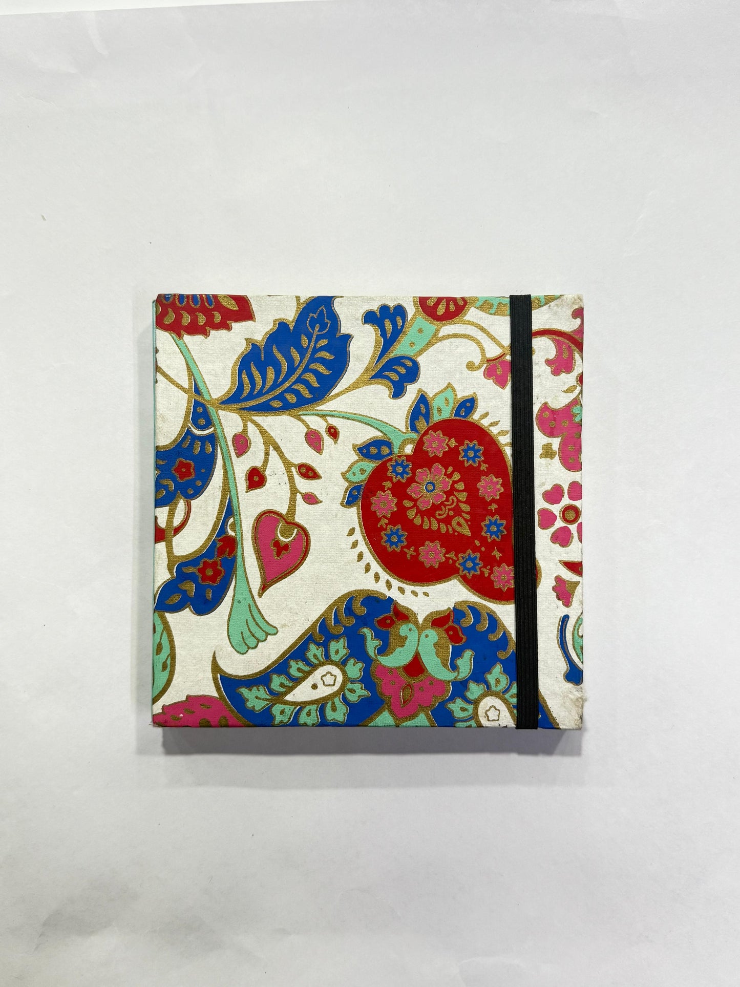 JAIPUR HAND MADE NOTE BOOK ( 6x6 SQUARE RED )