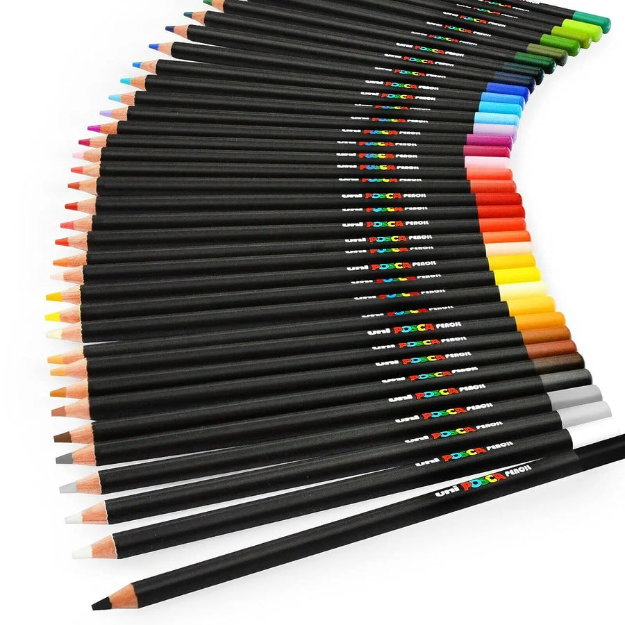 Uniball Posca  Colour Pencil Set 36