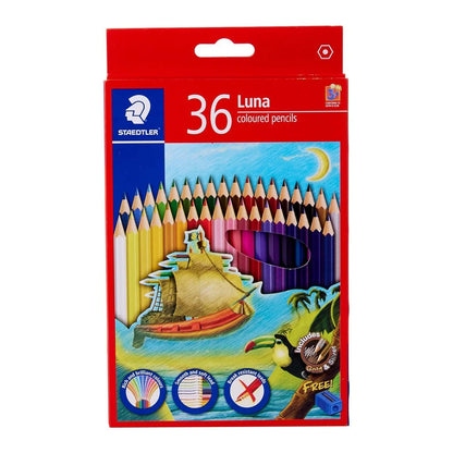 Staedtler Luna Colour Pencils Set of 36 colors – Bansal Stationers