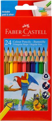Faber-Castell 12 Colour Pencil (Pack of 12 Grip Pencils)