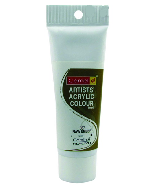 Camel Artists Acrylic Colour (40ml)- Raw Umber (367)