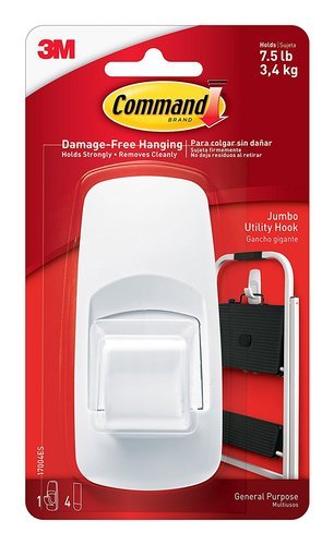 Command Jumbo Utility Hook 3M