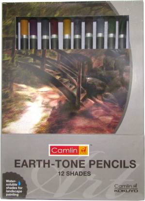 Camlin- Earth Tone  Pencils