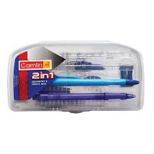 Camlin 2 IN 1 Geometry and Pencil Box