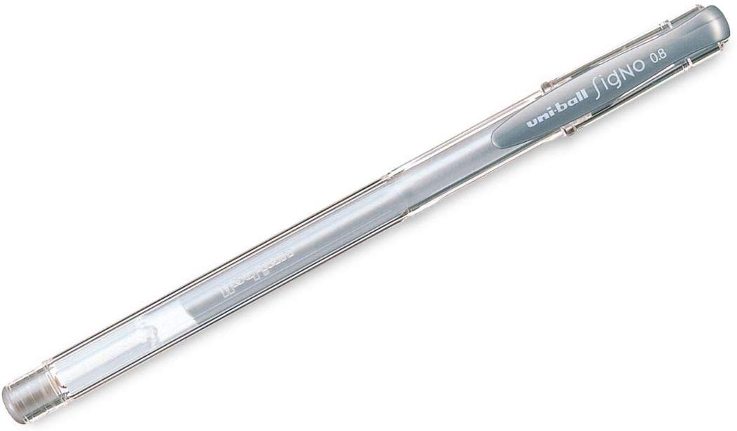 Uni-ball Signo Silver Roller Ball Pen (SILVER)