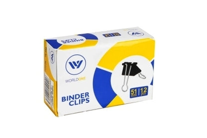 WorldOne Binder Clips ( Available in sizes )