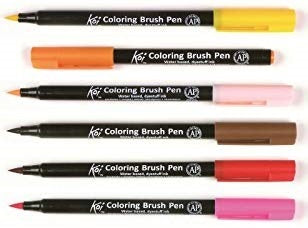 Sakura Koi 12 Water Colour Brush Pen Set (SPRO33XBR12A) - Pack of 12