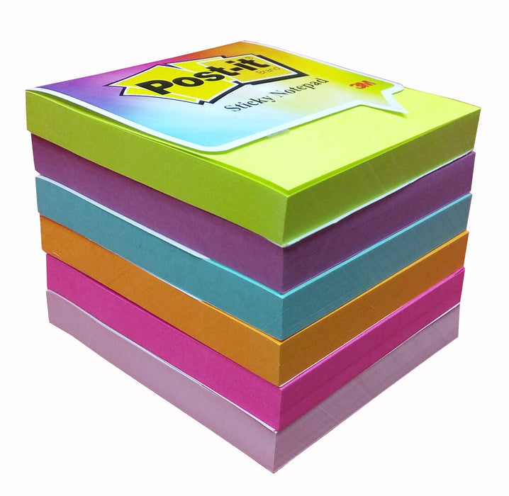 3M Post-it Sticky Notes Color Pack ( Pack of 6 )