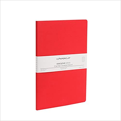 myPAPERCLIP Executive Series Notebook 160 Ruled Pages