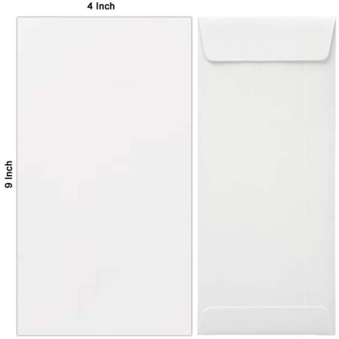 God's Grace White Envelope 10x4.5 inches- Pack of 50