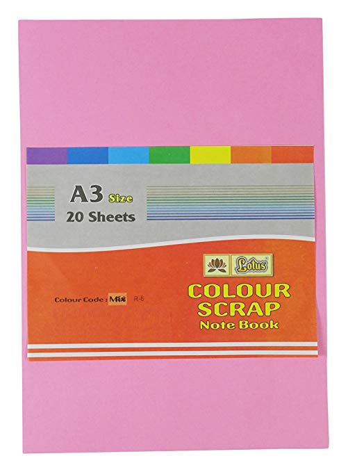 Lotus A3 multi - use color sheets (20 sheets)