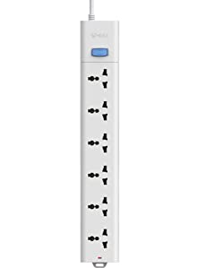 Bull Extension Board; 6 Socket, 1 Switch, 1.5m Cable