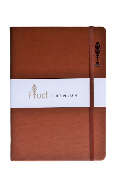 Fluct Notebook by Anupam With Elastic Closure A5 192 pages (Plain pages)