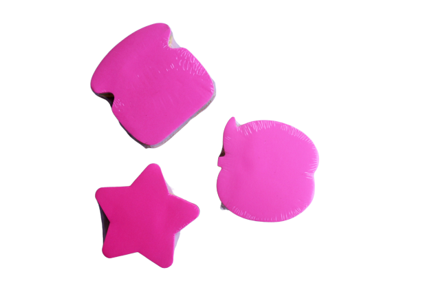 Fun Shaped Stick Notes (5 colors in 1) 3 Different Shapes Pack – Bansal ...