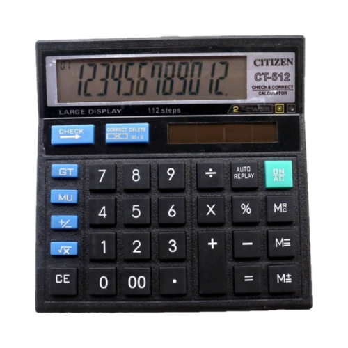 Citizen Electronic Calculation CT512 (New version)