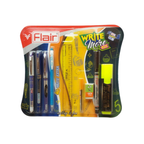 Flair Write more kit- Combo of 9 pcs