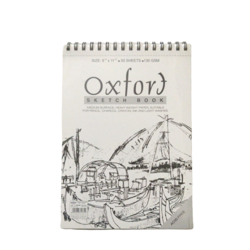 Oxfort Sketch book- 8 ¼ X 11½ (50 Sheets)