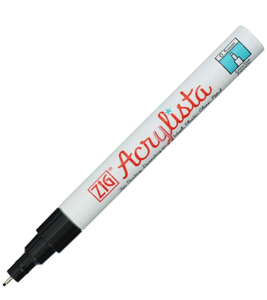 Zig acrylic fine marker set of 4