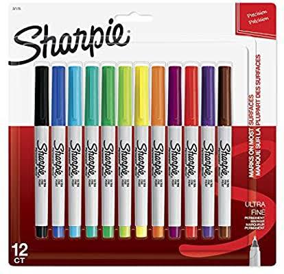 Sharpie Ultra Fine Point Permanent Marker pack of 12