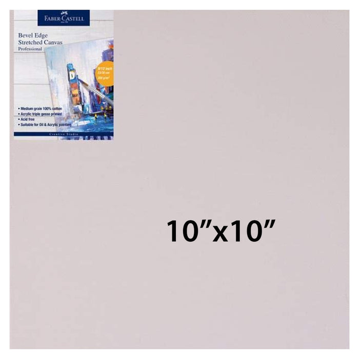 FABER-CASTELL STRETCH CANVAS 10X10