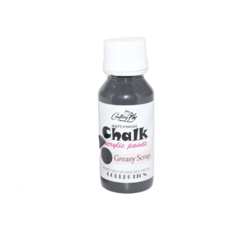 Craft fly Chalk Acrylic Paints- Greasy Scrap Matt Finish (60ml)