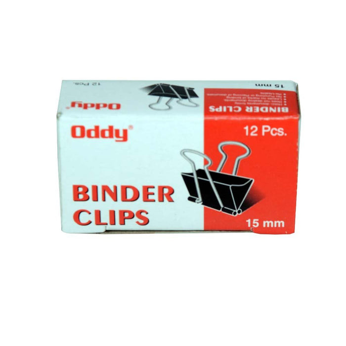 Oddy Binder Clip 15mm- 60pcs