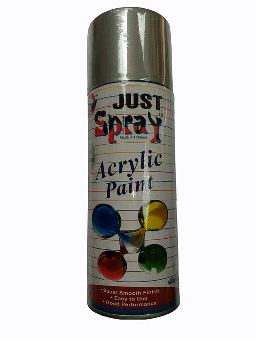 Just Spray Acrylic Paint ( 117 Bright silver)