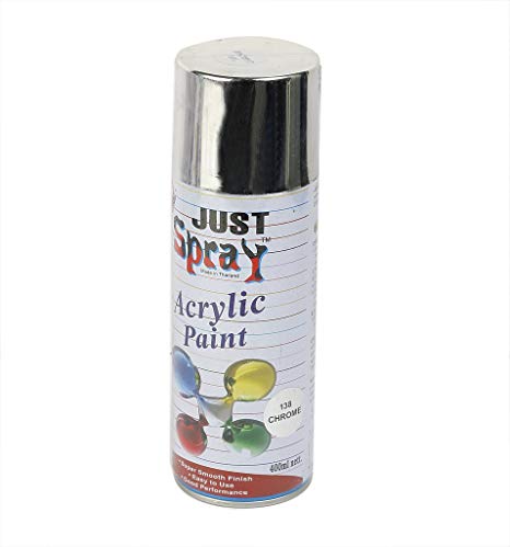 Just Spray Acrylic Paint ( Chrome )