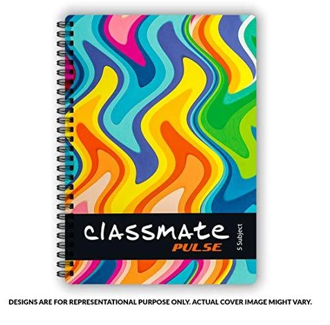 Classmate Pulse Exercise Book (spiral)- (300 Pages) Pack of 2