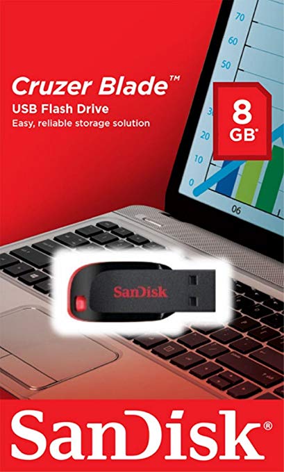 SanDisk Cruzer Blade Pendrive 8 GB