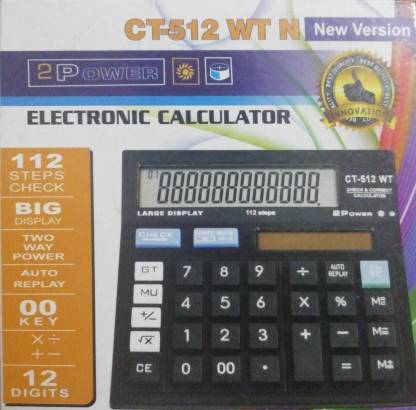 Electronic Calculator CT-512 WT N