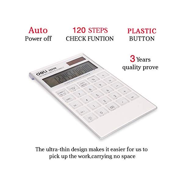 Deli Touch Electronic Calculator- 39258