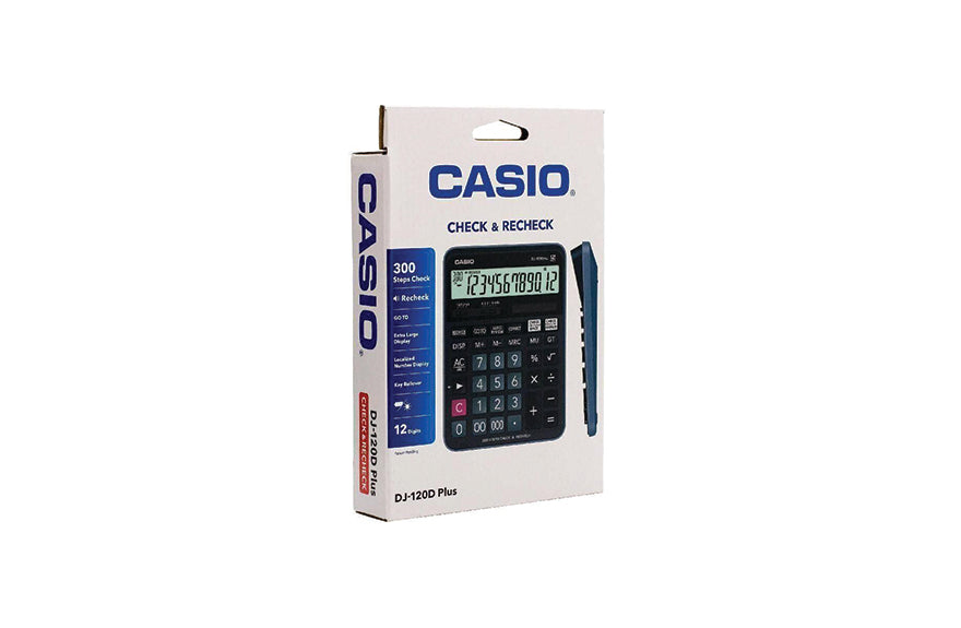 Casio Electronic Calculator- DJ-120D-Plus