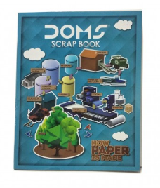 Doms Scrap book- 22x28 cm (32 pages)