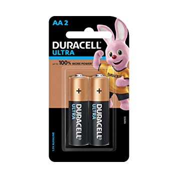 Duracell Ultra AAA Battery (Pack of 2 1.5V Alkaline)