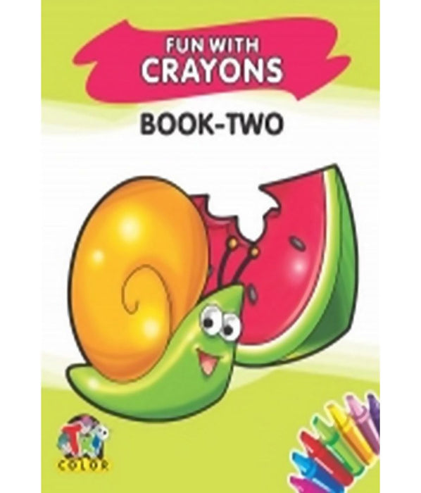 Tricolor Fun with Crayons Books (Pack of 4)