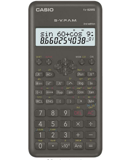 Casio Scientific Calculator- Fx-82MS (Non-programmable)